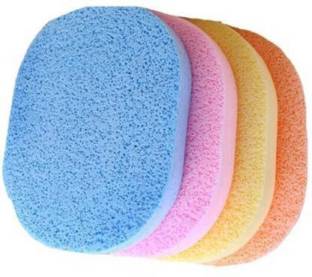 APPETINA 4 Pcs Facial Sponge Natural Reusable Soft Cleansing Sponge PUFF