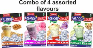 SOOPER FALOODA PREMIX COMBO PACK BRKP 100g X 4 FLAVOURS 400 g