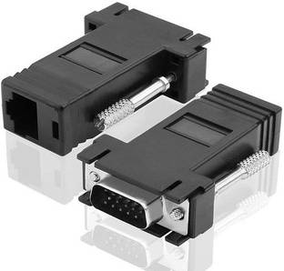 techut (1 pair) vga extender 30 meter over lan cable cat5e/6 Media Streaming Device