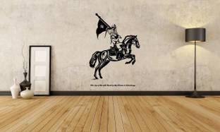 PEACOCKRIDE 60 cm Maharaja Ranjit Singh I Lion of Punjab Wall Decal Self Adhesive Sticker