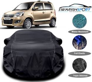 Swarish Car Cover For Maruti Suzuki WagonR (With Mirror Pockets)