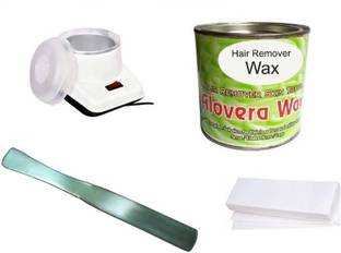 WLGJ 1 Wax Heater + 550 Gm. AloeVera Wax,50 Wax Strips and 1 Wax SpatulaAV_10 Wax