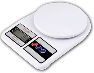 AMAZECARE Digital Electronic Compact Kitchen Weighing Scale Balance Multi-purpose Weight Measuring Machine 1G x 10KG With Large LCD Display (Included 2AA Size Battery) Weighing Scale Weighing Scale