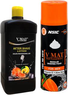 v mat Shaving Foam & After Shave Lotion