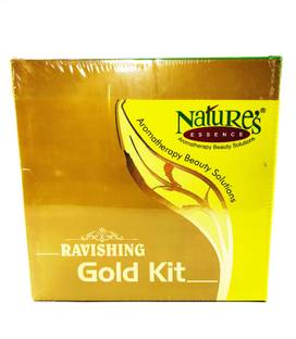 Nature's Essence Ravishing Gold Facial Kit - Medium Pack(170 g + Free 42.5 g Extra) 212.5 g (Set of 4)