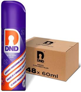 DND Nanosol Flying Insect Killer | Mosquito Repellent Aerosol Spray | Instant Kill Action | 12 hrs Protection