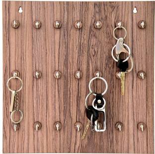 AAYOG CREATIONS Key holder beige Wood Key Holder