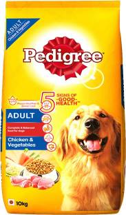 PEDIGREE Adult Chicken, Vegetable 10 kg Dry Adult Dog Food