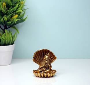 PsProducts Bal Gopal Krishna Having Makhan Decorative Showpiece Decorative Showpiece  -  10 cm