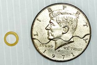 A SARKAR MAGIC WORLD BITE OUT COIN MAGIC / FOLDING DOLLAR MAGIC 1 Magic Tricks