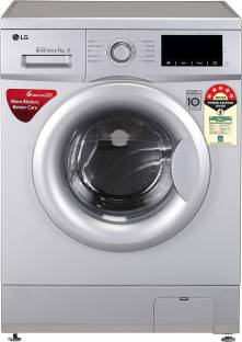 LG 7 kg with Inverter Fully Automatic Front Load Washing Machine with In-built Heater Silver