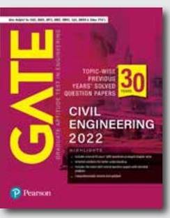 GATE Topic-wise Previous Years' Solved Question Papers Civil Engineering 2022