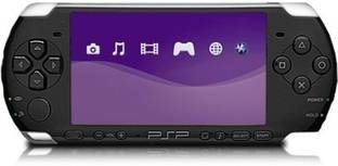 NextTech Grand Classic GCL PSP With MP4 Player NT-030 4 GB gaming console with 10000 GAMES (Black) 4 GB with Contra, Super Mario