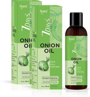 KISRA 7Days Black Seed Onion Hair Oil, Hair Growth, Hair Fall Control & Hair Soft Hair Oil