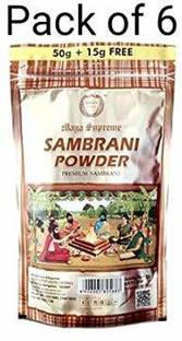 Koyas Agarbathi Sambrani Powder (65gm)- Pack of 6 Sambrani