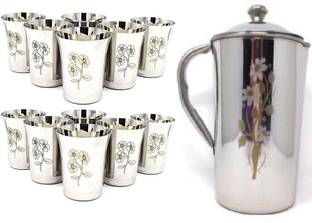 FINGERTIP 2 L Stainless Steel Water Jug