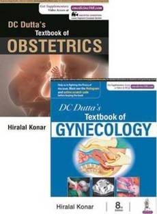 DC Dutta’s Textbook Of Gynecology And DC Dutta’s Textbook Of Obstetrics (Paperback, Hiralal Konar)