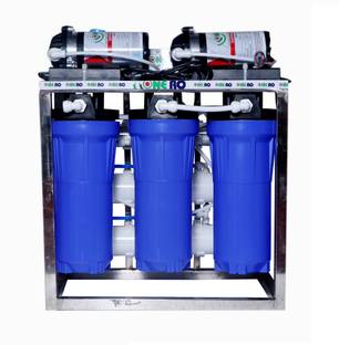 ONE RO 25 LPH Commercial RO Water Purifier Plant Double Purification With Auto Shut Off And TDS Adjuster { 25 LITRE } Tap Mount Water Filter