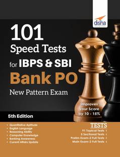 101 Speed Tests for Ibps & Sbi Bank Po New Pattern Exam