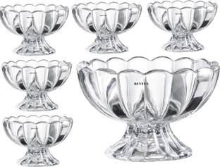 Bentex Glass Dessert Bowl Ice Cream Cups, Desert Glass Bowl