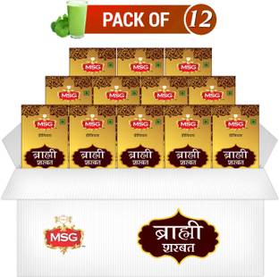 MSG Premium Brahmi Badam Sharbat (Full Box,Pack of 12)