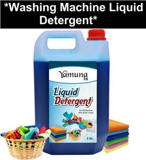 yamuna fb 5 liter washing machine Liquid Detergent Laundry Front Load/Top Load/Bucket Wash (5 liter) Liquid Detergent Dishwash Bar