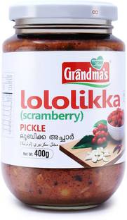 Grandmas Authentic Kerala Style Lololikka Scramberry Red Berry Pickle