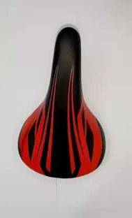 ghg bicycle saddle seat in black & red Saddle Saddle