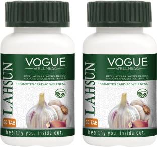 Vogue Wellness Lahsun Tablets Promotes Healthy Heart, Regulates Blood Sugar