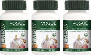 Vogue Wellness Lahsun Tablets Promotes Healthy Heart, Regulates Blood Sugar