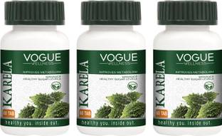 Vogue Wellness Karela Tablet Improves Metabolism, Regulates Healthy Sugar Levels