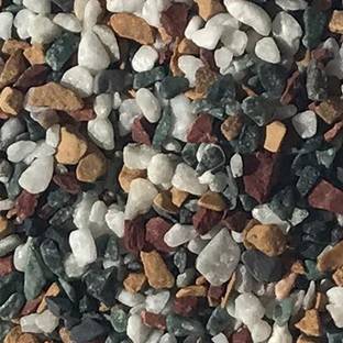 ERCOLE Decorative Stones Marble Chips Pebble Stones For Aquarium Home Garden Indoor & Outdoor Decoration (Multi Colour, 1 Kg) Gravel Unplanted Substrate