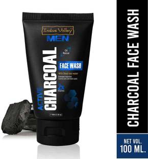 Indus Valley MEN Active Charcoal Oil Control Face Wash