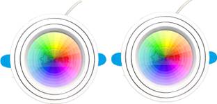 Nightstar 9 Watt 3 Colour in 1 Ceiling Light Pack of 2 Recessed Ceiling Lamp