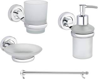Royal piece Stainless Steel, Aluminium Bathroom Set