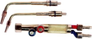 techno tronics GAS WELDING TORCH ( BATTI ) OXYZEN PLAS LPG CARBIDE SPARK GAS WELDING SET GERMAN Welding Rod