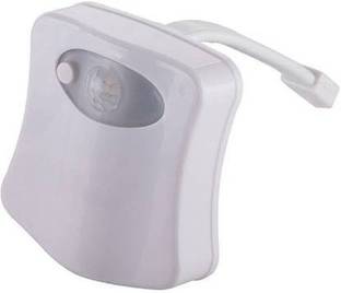 Boriva LED Sensor Motion Activated Bathroom Night Light Toilet Seat Bowl Battery Glow Night Lamp 8 Colors Human Motion Sensor Toilet Light Night Lamp Night Lamp (10 cm, White) 3.216 Ratings & 1 Reviews Table Lamp