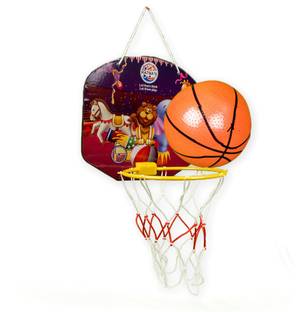 RATNA'S Cartoon Basketball Circus theme indoor & outdoor Toy for Kids (1788) Basketball