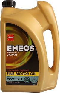 ENEOS 5W-30 ENEOS FINE MOTOR OIL,FULLY SYNTHETIC ENGINE OIL,5W-30, 4L Full-Synthetic Engine Oil