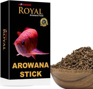 Horizone Royal Arowana Stick Fish Food, 100G 0.1 kg Dry New Born, Adult, Young, Senior Fish Food
