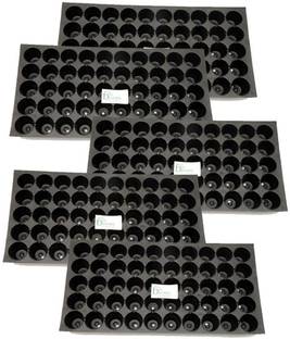 bio blooms AGRO INDIA PRIVATE LIMITED Gardening Seedling Tray Protray Plant Container Set