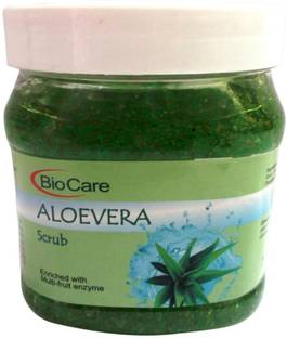 BIOCARE Herbal Aloevera Gel  Scrub