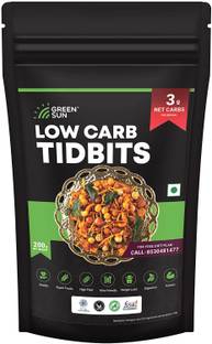GREEN SUN Low Carb Tidbits | Mixture | Namkeen | Bhujia | Keto Friendly
