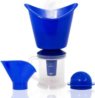 Bedi Royal Face, Nose, and Cough Steamer 3 in 1 Plastic Steam Vaporizer, Nozzle Inhaler, Facial Sauna, and Facial Steamer Machine for Adults and Kids (Multi-color) Vaporizer