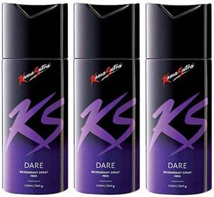 Kamasutra Three DARE Deodorant Spray  -  For Men