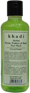 KHADI Herbal Neem, Teatree & Basil  Face Wash