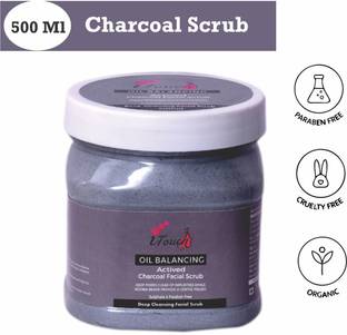 I TOUCH HERBAL Charcoal Scrub , 500 ml Scrub