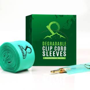 tattoo BIODEGRADABLE CLIP CORD COVER/SLEEVES (100pcs/pack ) Temporary Tattoo Kit