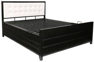 Vibrant Interior Jasmine Metal Double Hydraulic Bed