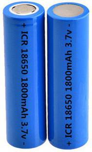 gobagee Branded 18650 Rechargeable Li-ion battery 1800 Mah 2 pcs 3.7V Battery Electronic Components Electronic Hobby Kit